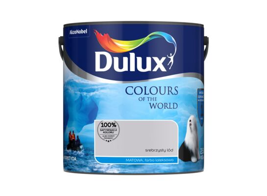 Farba lateksowa Kolory Świata srebrzysty lód 2,5 l Dulux