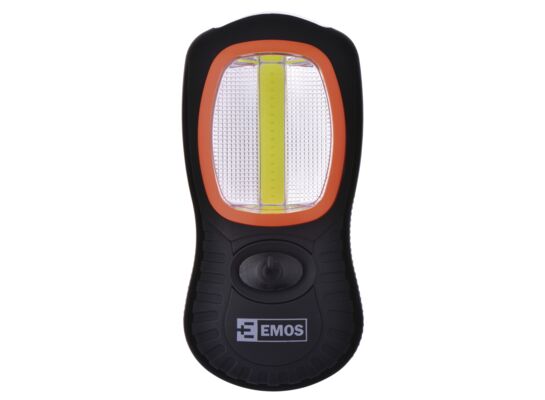 Latarka LED COB + 3 LED 3xAAA