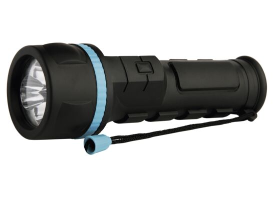 Latarka gumowa 3 LED 2xD