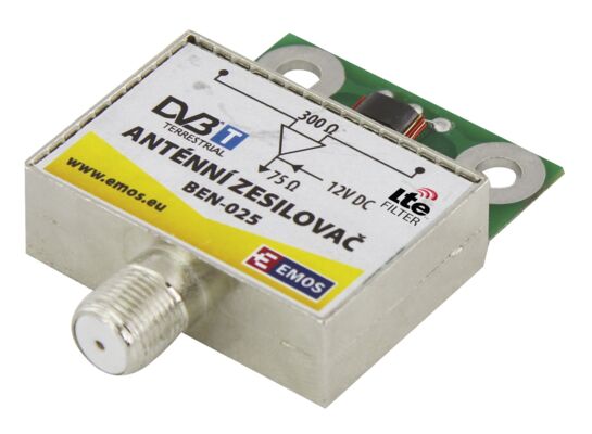 Wzmacniacz antenowy 25dB VHF/UHF