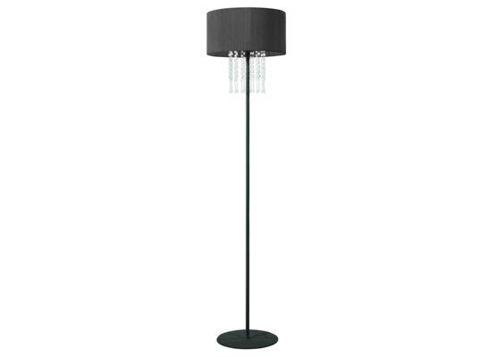 Lampa podłogowa Wenecja czarna Lampex