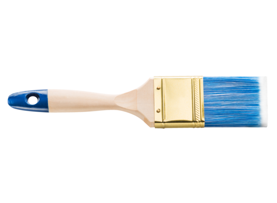 Pędzel płaski niebieski profi 2" Nuance
