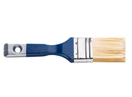 Pędzel płaski niebieski 1" Nuance
