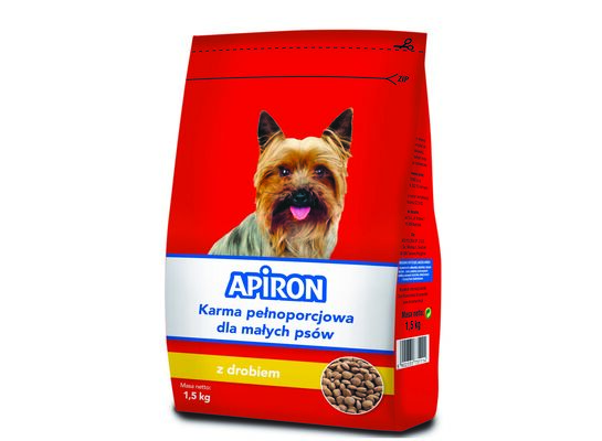 Karma sucha dla psa drób 1,5 Apiron 