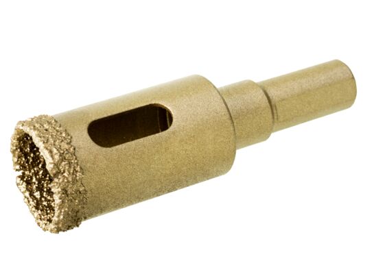 Otwornica z wlutowanym nasypem diamentowym 20 mm Drel