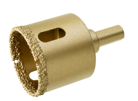 Otwornica z wlutowanym nasypem diamentowym 40 mm Drel