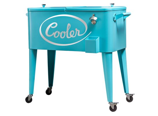 Lodówka cooler ogrodowy miętowa Drel