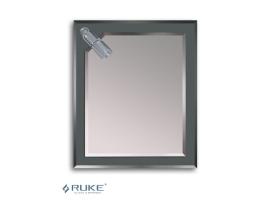 Lustro tradycyjne Litius 53 x 63 cm RUKE