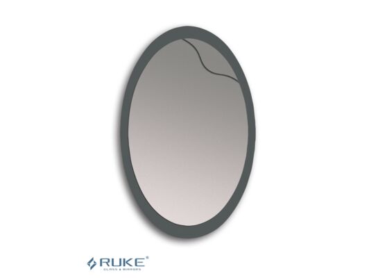 Lustro tradycyjne Owal 53 x 80 cm RUKE