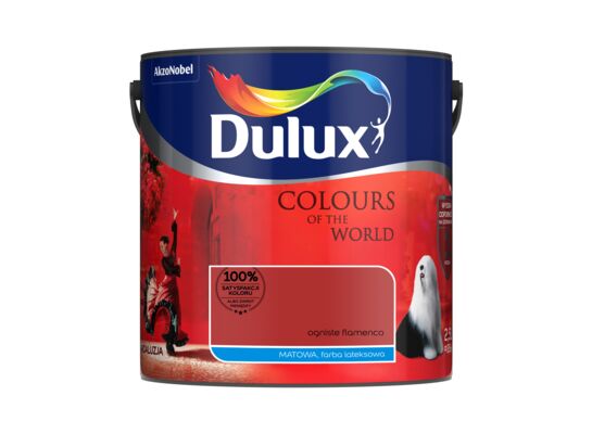 Farba lateksowa Kolory Świata ogniste flamenco 2,5 l Dulux