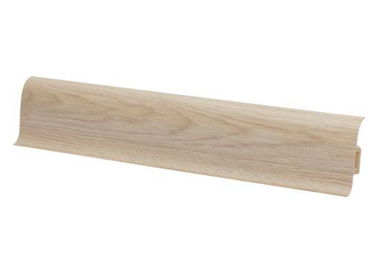 Listwa PCV podłogowa z gumką NGF 56 mm/2,5 m Dąb Polarny