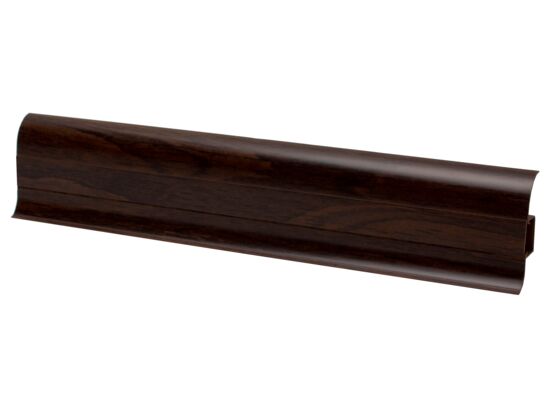 Listwa PCV podłogowa z gumką SG 56 mm/2,5 m Wenge