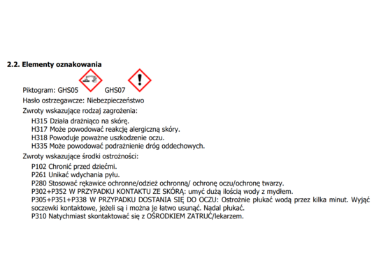 Klej do styropianu uniwersalny szary 25 kg GO/ON!