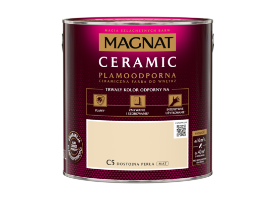 Farba ceramiczna dostojna perła C5 2,5 l Magnat