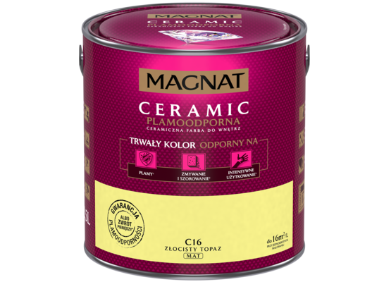 Farba ceramiczna złocisty topaz C16 2,5 l Magnat