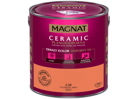 Farba ceramiczna MAGNAT Ceramic tygrysie oko C20 2,5 l