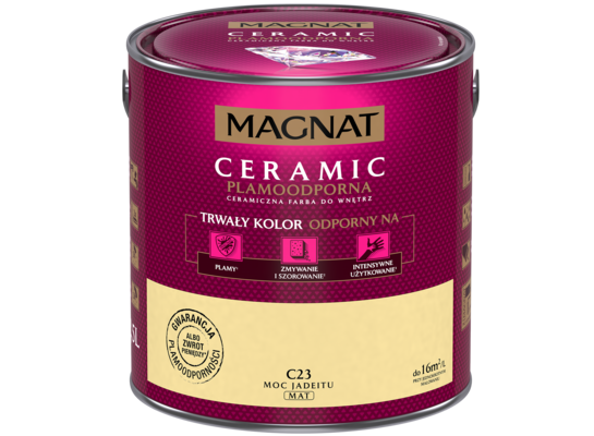 Farba ceramiczna MAGNAT Ceramic moc jadeitu C23 2,5 l