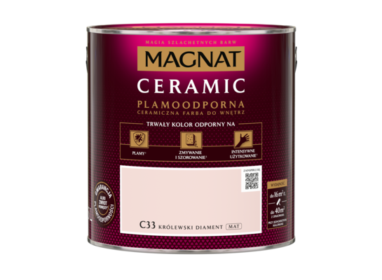 Farba ceramiczna królewski diament C33 2,5 l Magnat