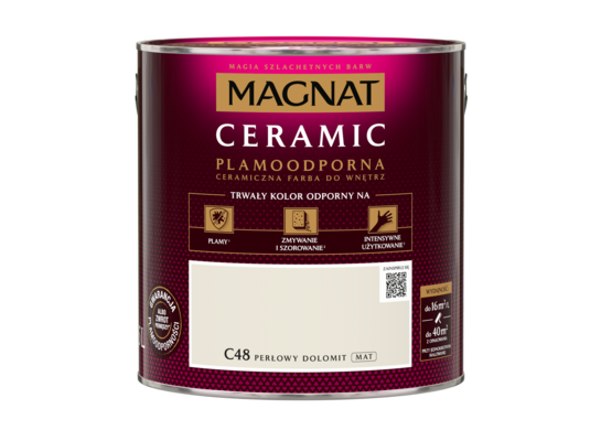 Farba ceramiczna perłowy dolomit C48 2,5 l Magnat