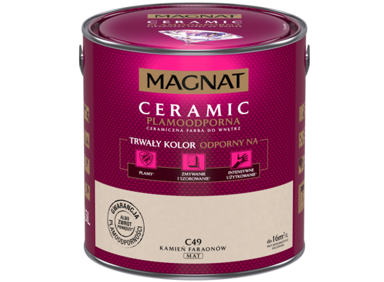 Farba ceramiczna kamień faraona C49 2,5 l Magnat
