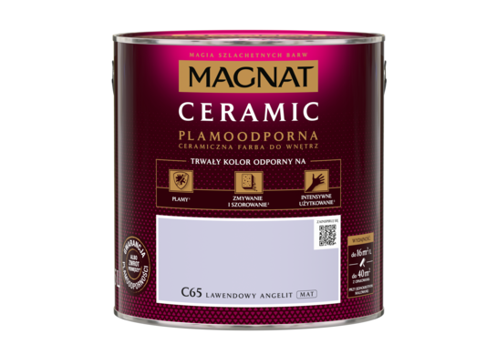 Farba ceramiczna lawendowy angelit C65 2,5 l Magnat