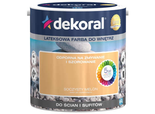 Farba lateksowa AKRYLIT W Soczysty Melon 2,5 l Dekoral