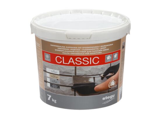 Zaprawa do spoinowania 7 kg grafit Stegu