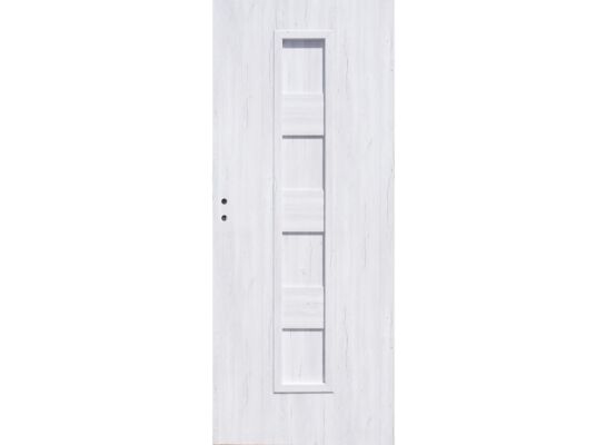 Drzwi wewnętrzne ALBATROS silver pełne 80 P