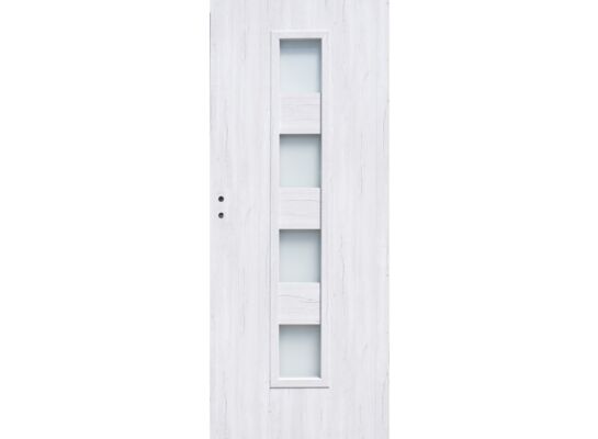 Drzwi wewnętrzne ALBATROS silver pokój 80 P