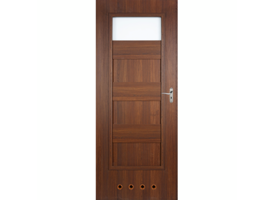 Drzwi wewnętrzne CERES 2 orzech north tuleje 70 L