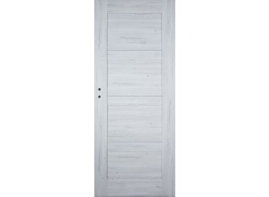 Skrzydło drzwiowe SYRIUSZ silver pełne 80P