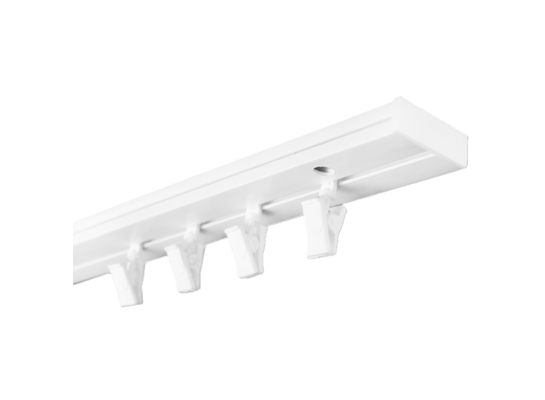 Szyna sufitowa KM 250 cm 1 torowa z żabkami