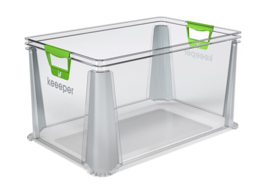 Pojemnik eurobox z miękkimi uchwytami Luis