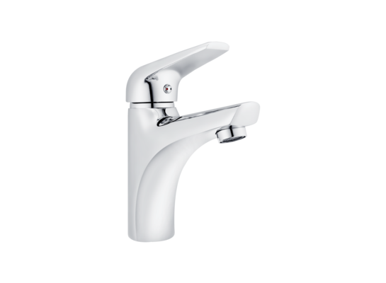 Bateria umywalkowa pionowa 35 mm chrom AQUA