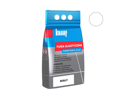 Fuga elastyczna 1,5 kg biała Knauf