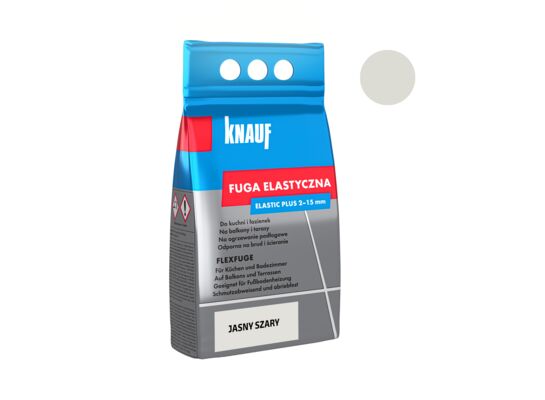 Fuga elastyczna 1,5 kg jasny szary Knauf