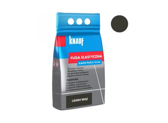 Fuga elastyczna 1,5 kg ciemny brąz Knauf