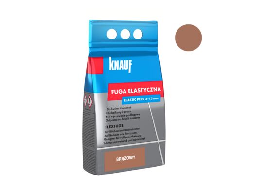 Fuga elastyczna 4 kg brąz Knauf