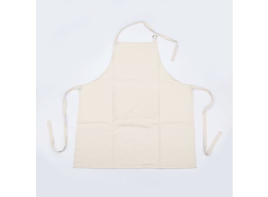 Fartuch beżowy 70 x 80 cm bawełna 100%