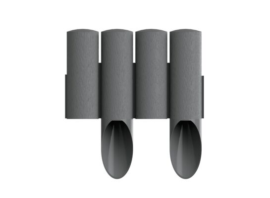 Palisada ogrodowa STANDARD 14,5 cm x 2,3 m grafitowa Cellfast