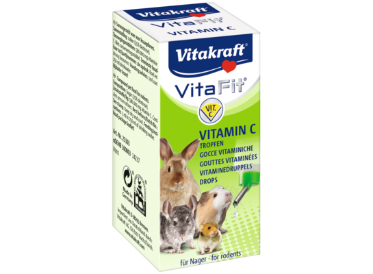 Witaminy dla gryzoni Vitamin C 10 ml krople Vitakraft