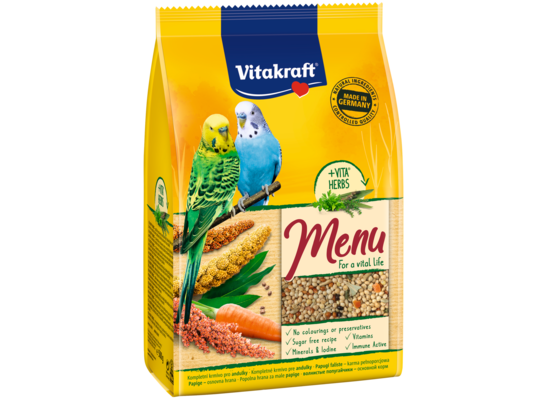 Karma dla papugi falistej Menu Vital 500 g Vitakraft