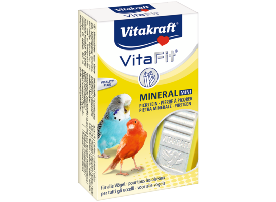 Kamień mineralny z wapieniem dla papug Vita Fit Mineral 40 g Vitakraft