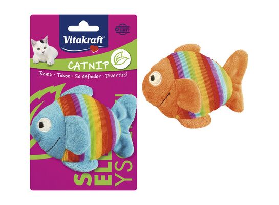 Zabawka dla kota rybka z kocimiętką Vitakraft
