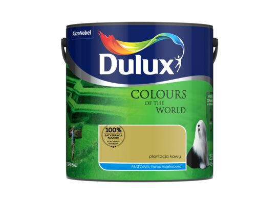 Farba lateksowa Dulux Kolory Świata Plantacja Kawy 2,5 l