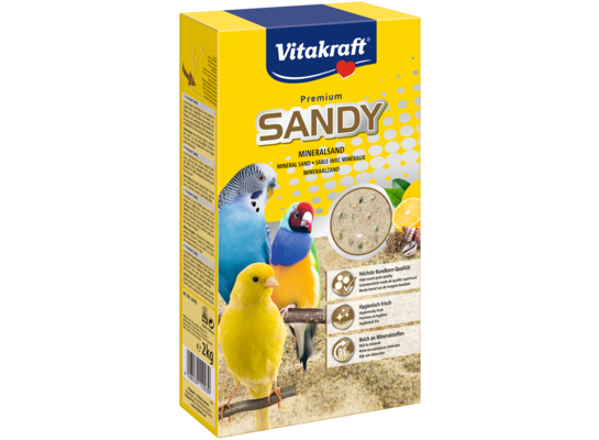 Piasek dla małych papug Sandy 2 kg piasek Vitakraft