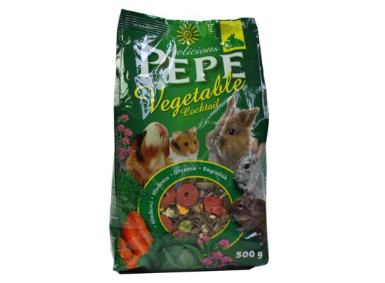 Karma dla gryzoni Pepe 500 g koktajl warzywny Vitakraft