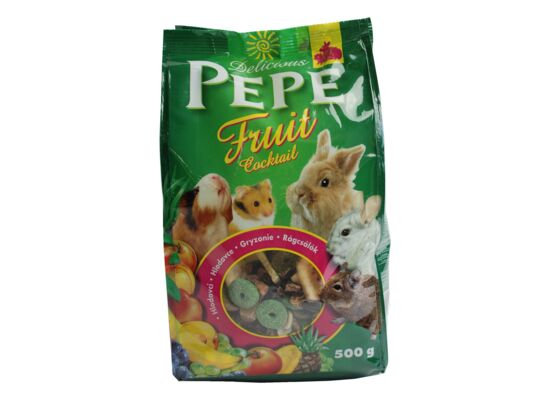 Karma dla gryzoni Pepe 500 g koktajl owocowy Vitakraft