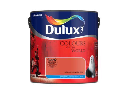 Farba lateksowa Dulux Kolory Świata Pikantne Gazpacho 2,5 l