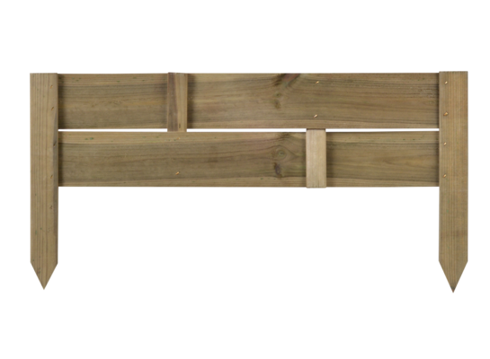 Płotek trawnikowy lamelowy 60 x 30 / 16 SOBEX